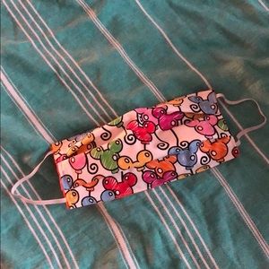 Mickey ears balloon face mask